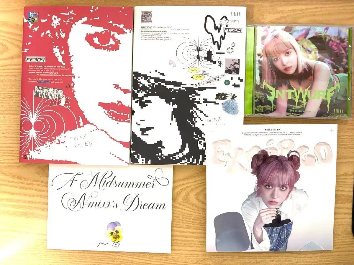 まとめ売り NMIXX(エンミックス・エンミ) リリー(LILY) 開封
