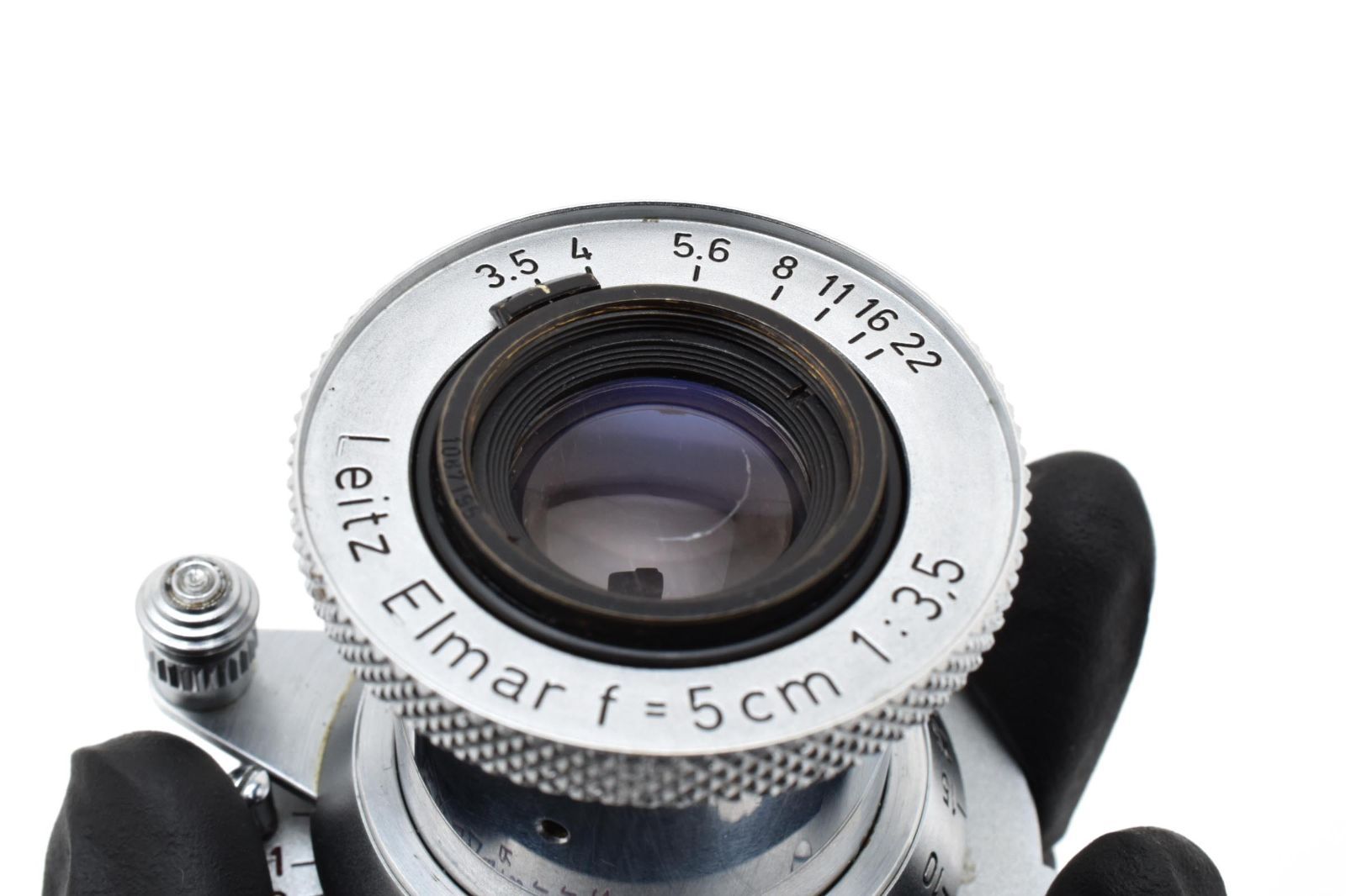 外観 上 ライカ Leica Elmar 5cm 50mm F3.5 赤エルマー 108万台 L39 Lマウント 完動品 04P94A507171 WWW_OLIVIERBERNSTEIN_COM