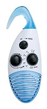 【】 カクセー 防滴シャワーラジオ (AM FM) Showertime Blues (シャワータイムブルース)