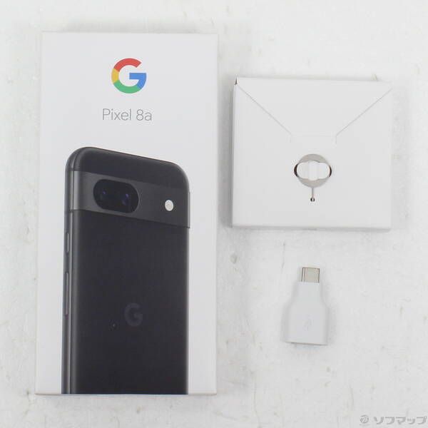 中古品〕 Google Pixel 8a 128GB オブシディアン GOSBA2
