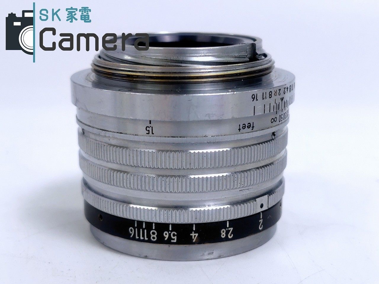 中古】 Nikon NIKKOR-H 5cm F2 L39 黒帯 ニコン 絞不良 - メルカリ
