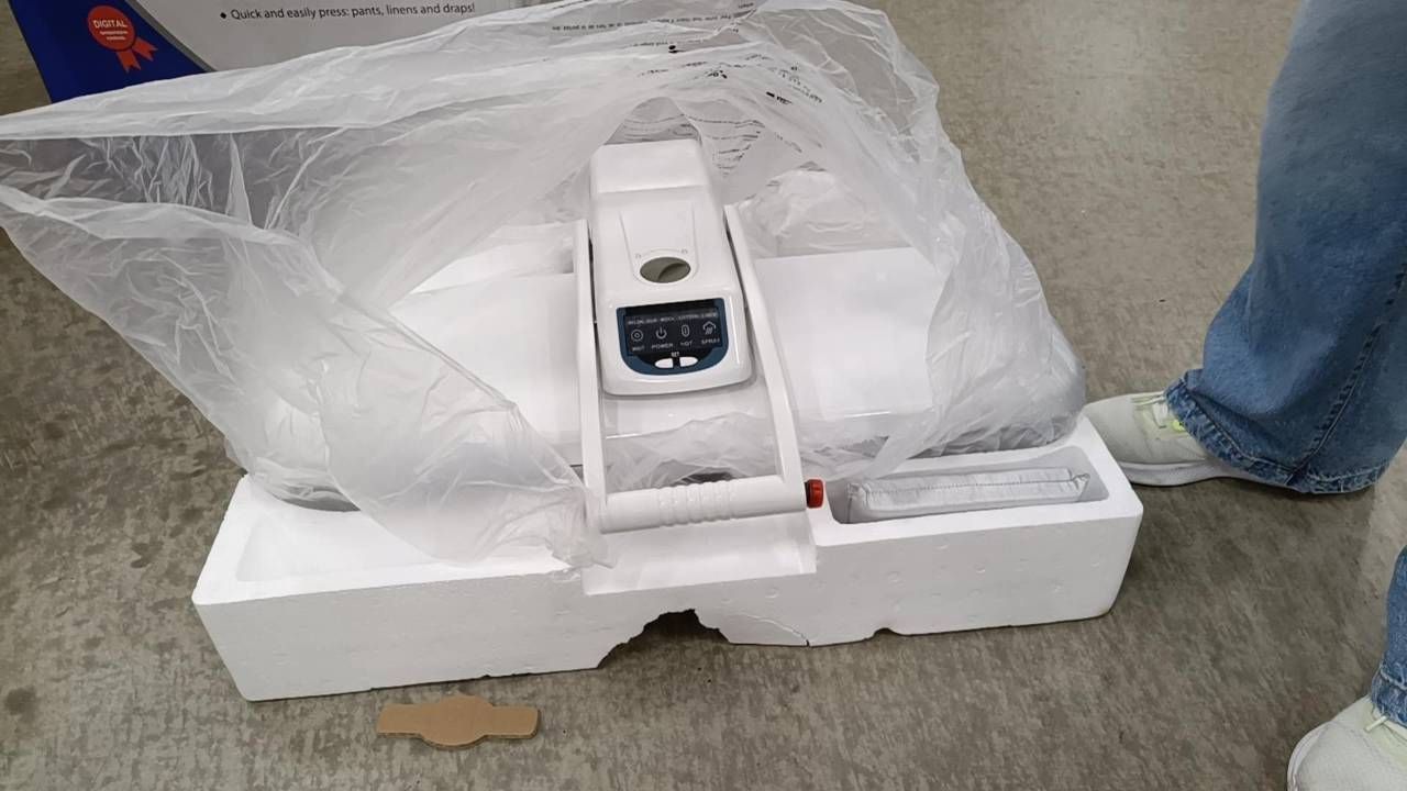スチームプレス機 卓上アイロンプレス機 プレミアムモデル 業務用 