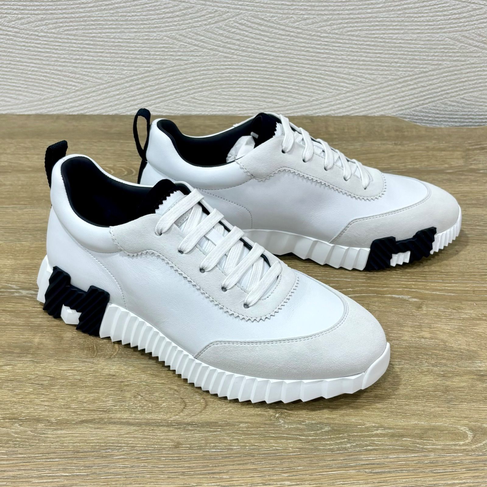 人気!未使用品◎HERMÉSエルメス スニーカー/バウンシング/ホワイト 