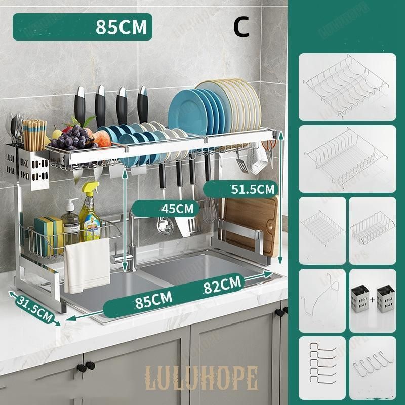 超人気！3WAY食器棚 キッチンボード レンジボード キッチン収納 2COLOR