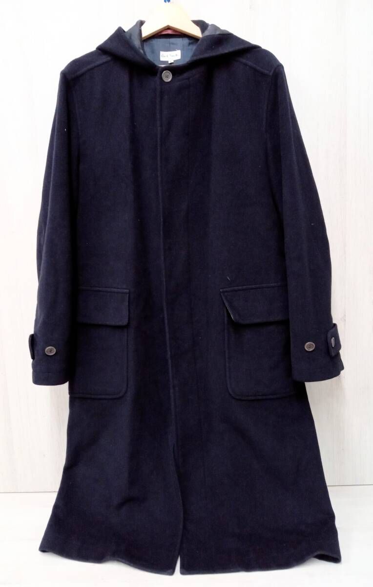 Paul Smith ロングコート アンゴラ Lサイズ ブラック 現状品 - メルカリ
