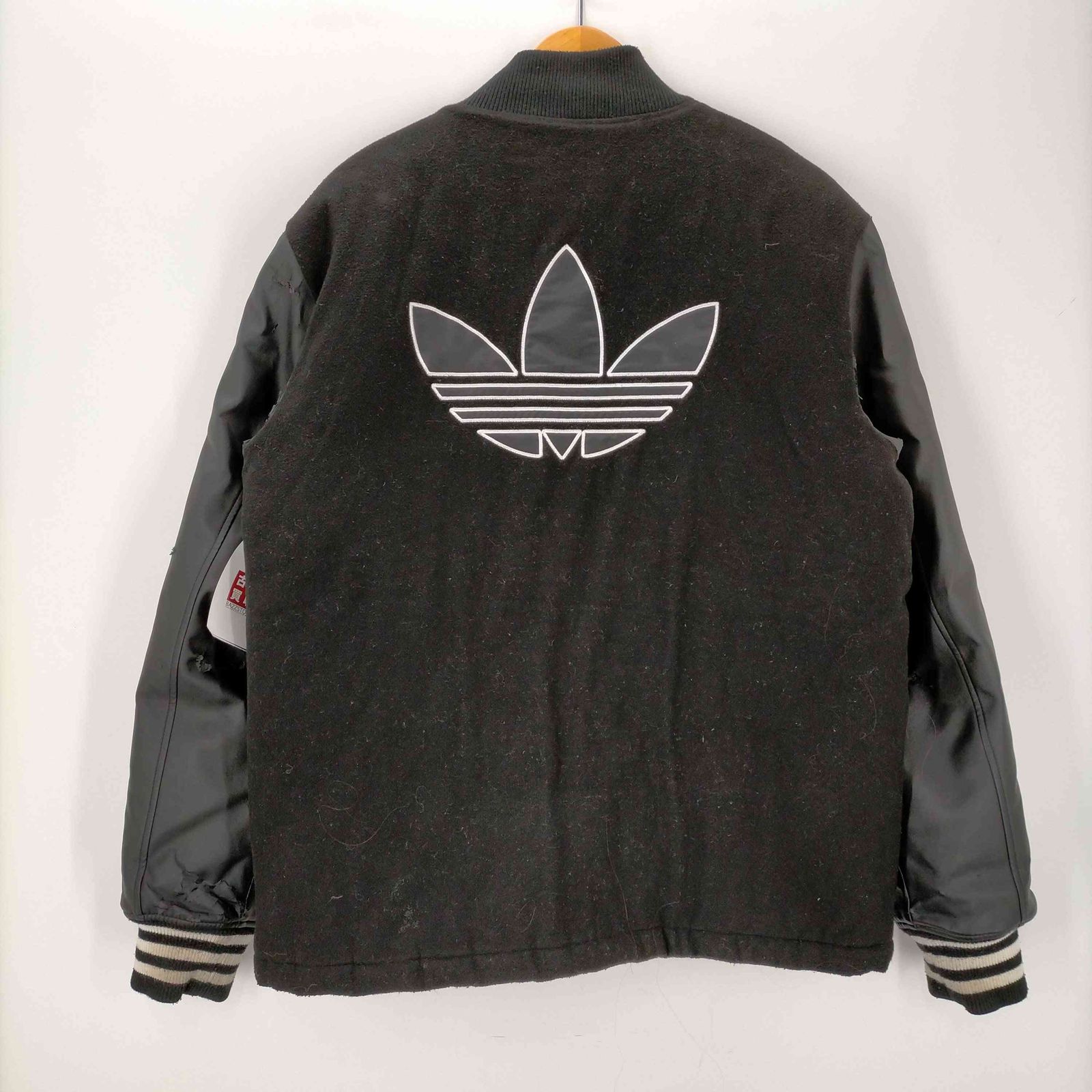 アディダスオリジナルス adidas Originals ロゴ バーシティー ブラック オリジナルス Logo Varsity JKT Black  スタジャン メンズ 105 - メルカリ