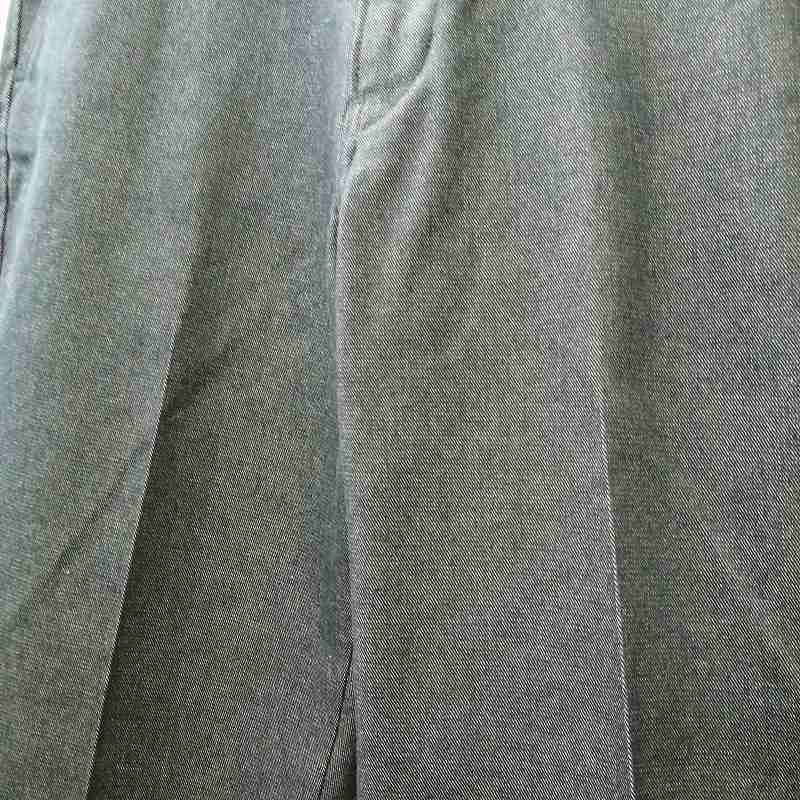 リーバイス Levi's 美品 XX CHINO STA PREST ワイドレッグ クロップ チノパン インディゴ W32 Lサイズ相当
