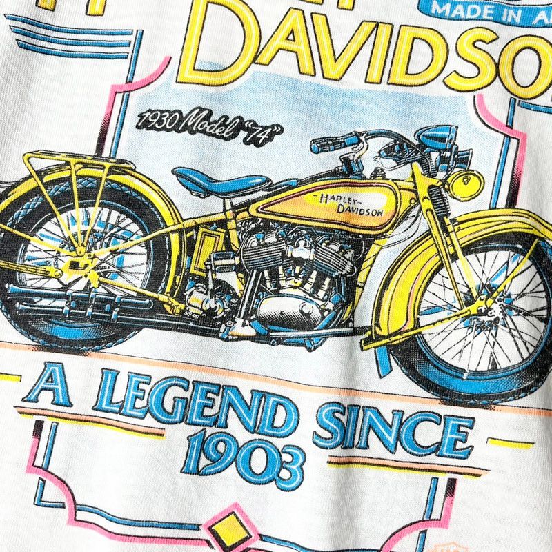 【Harley Davidson】90s USA製 FEEL THE HEAT Harley Davidson】90s USA製 FEEL THE HEAT
