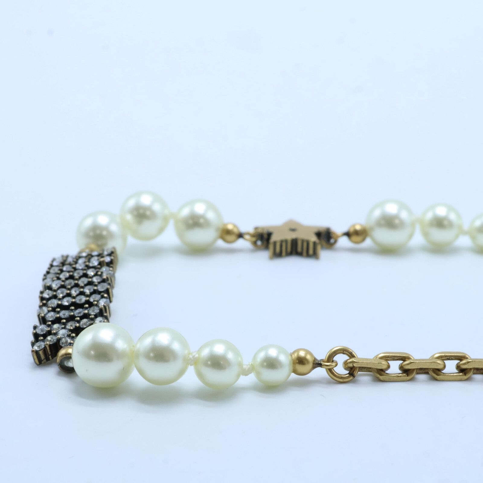 Dior ディオール パールクリス タルブレスレット DIOR ディオール