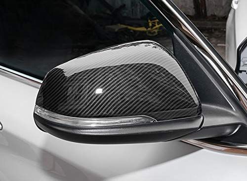 FUKUARE ブラック カーボン調 BMW ドアミラー サイドミラーカバー ガ