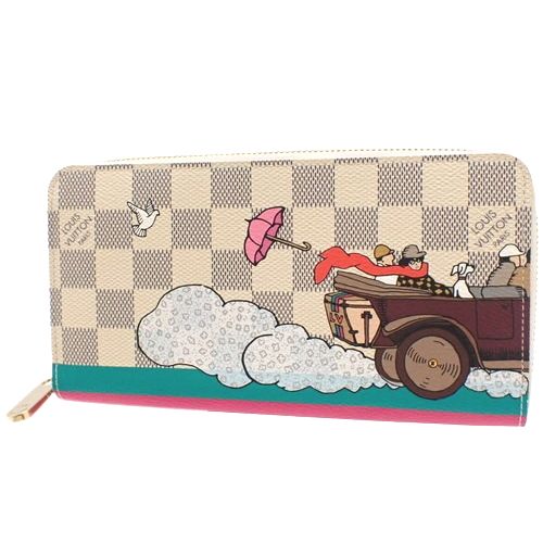 LOUIS VUITTON(ルイ・ヴィトン) ダミエ・アズール ジッピー