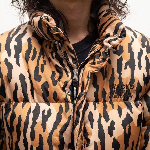 WACKO MARIA ワコマリア x NANGA ナンガ LEOPARD DOWN JACKET (TYPE-1) レオパード柄 ダウンジャケット  アニマル柄 - メルカリ