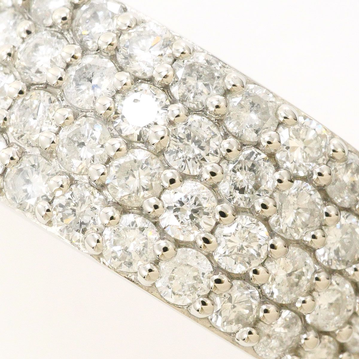 リング 指輪 PT900 プラチナ 15号 ダイヤ 1.00ct 鑑別書 総重量約4.7g