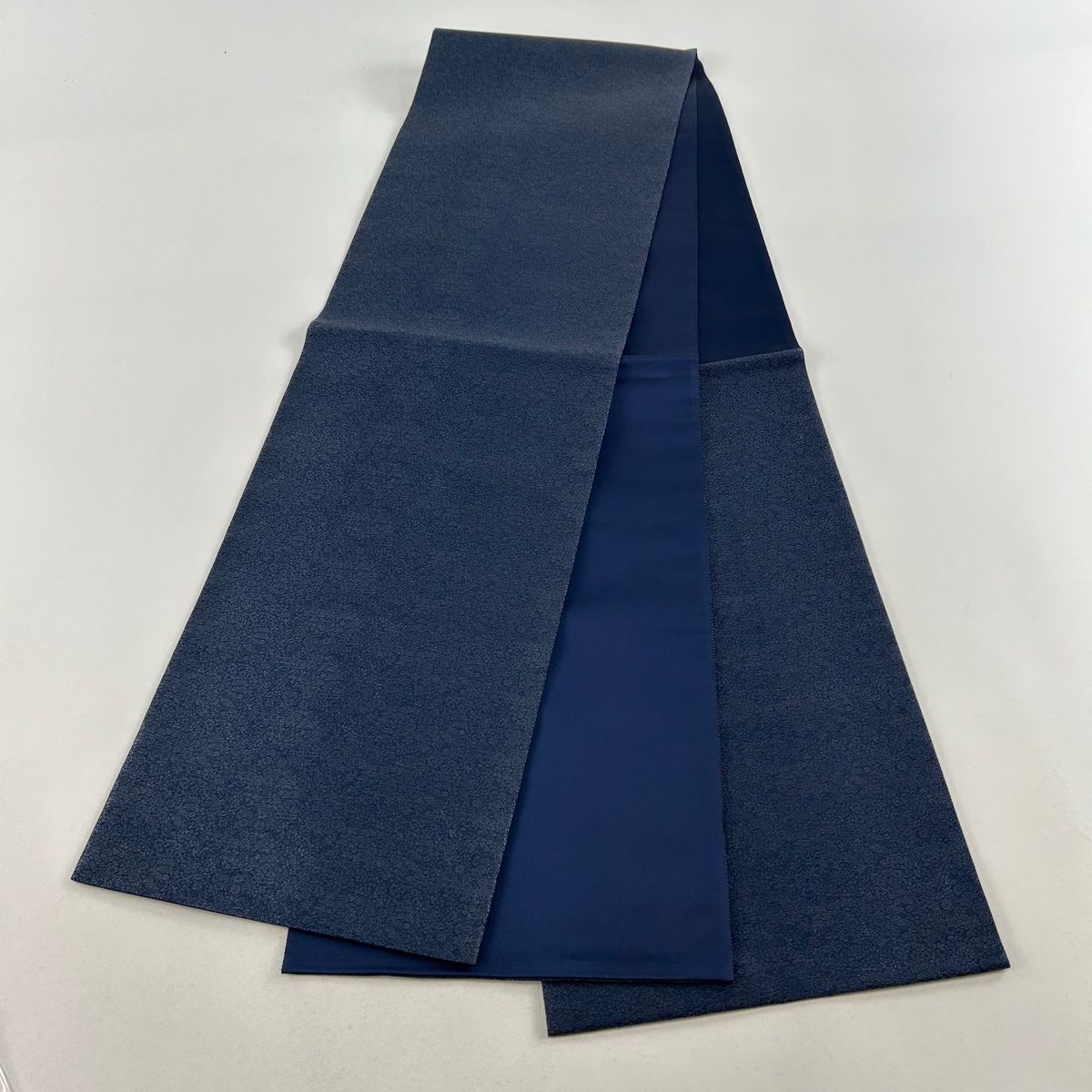 袋帯 美品 秀品 草花 細密織 藍色 六通 正絹 【中古】 - メルカリ