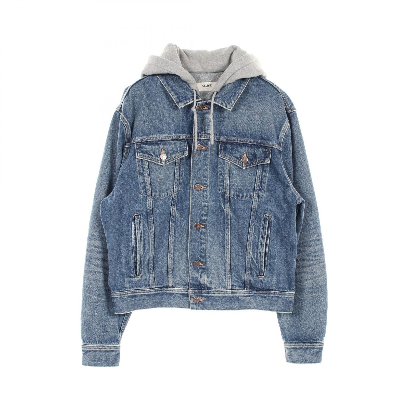 CELINE デニムジャケット 楽天市場】CELINE セリーヌ Wash Denim Trucker Jacket