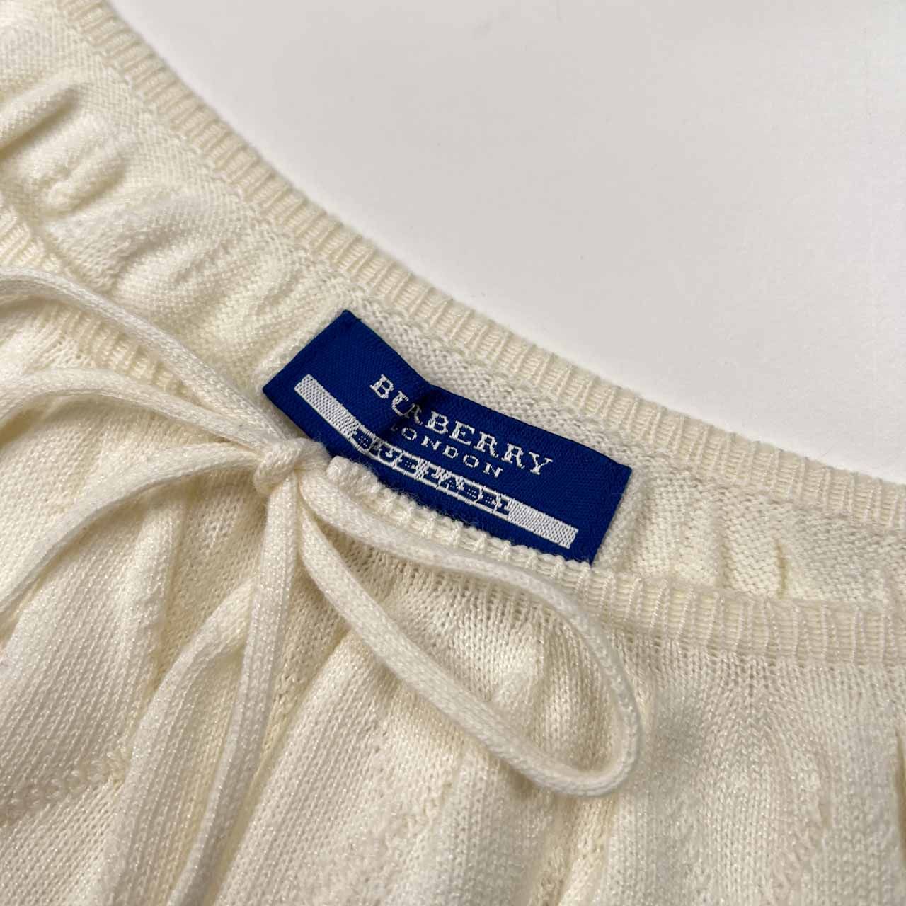 BURBERRY BLUE LABEL バーバリーブルーレーベル アーガイル 半袖