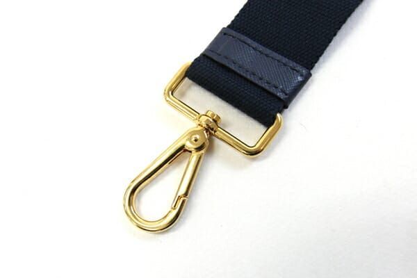 プラダ ショルダーストラップ ネイビー ゴールド金具 鞄 【公式通販】