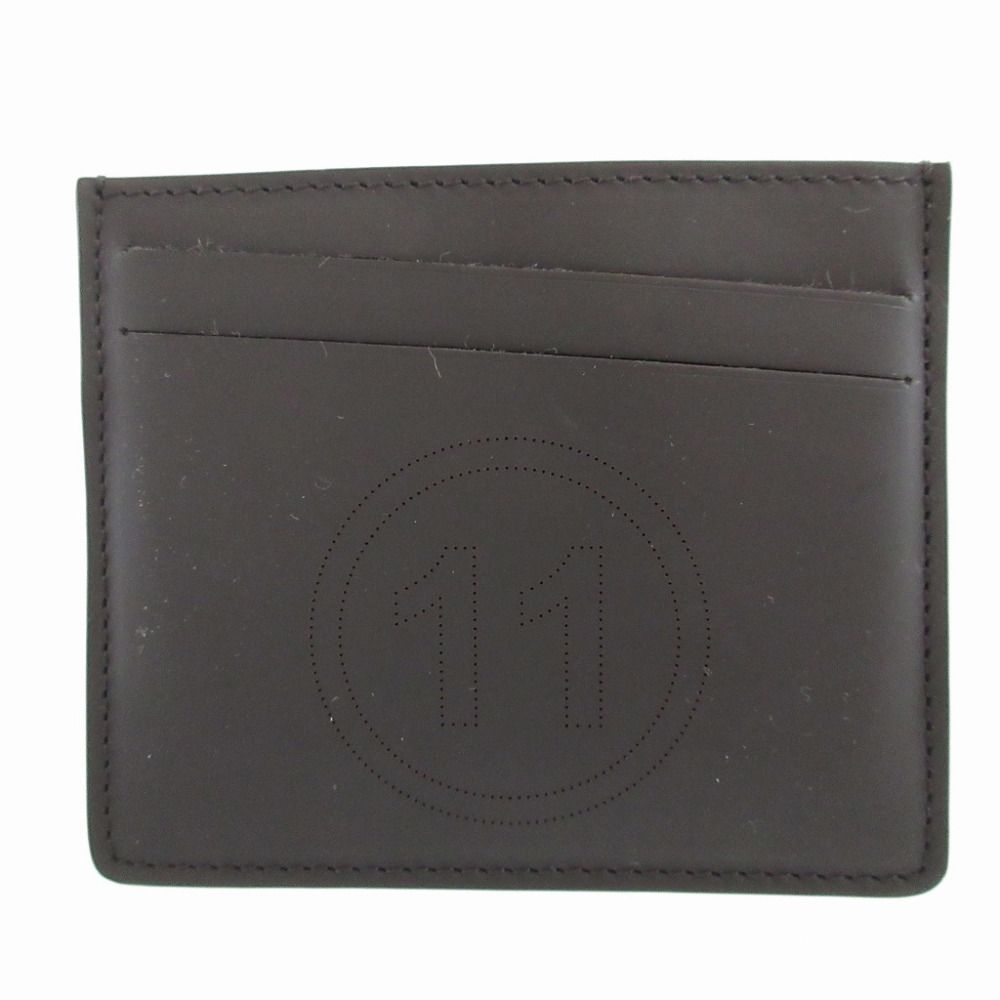 メゾンマルジェラ S35UI0432 レザー ブラック 黒 カードケース 0595 Maison Margiela