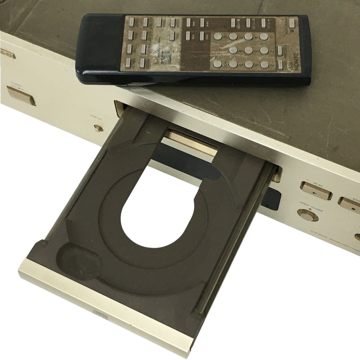 DENON DCD-1650AL CDデッキ オーディオ 音響機器 通電OK デノン ジャンク N10472703