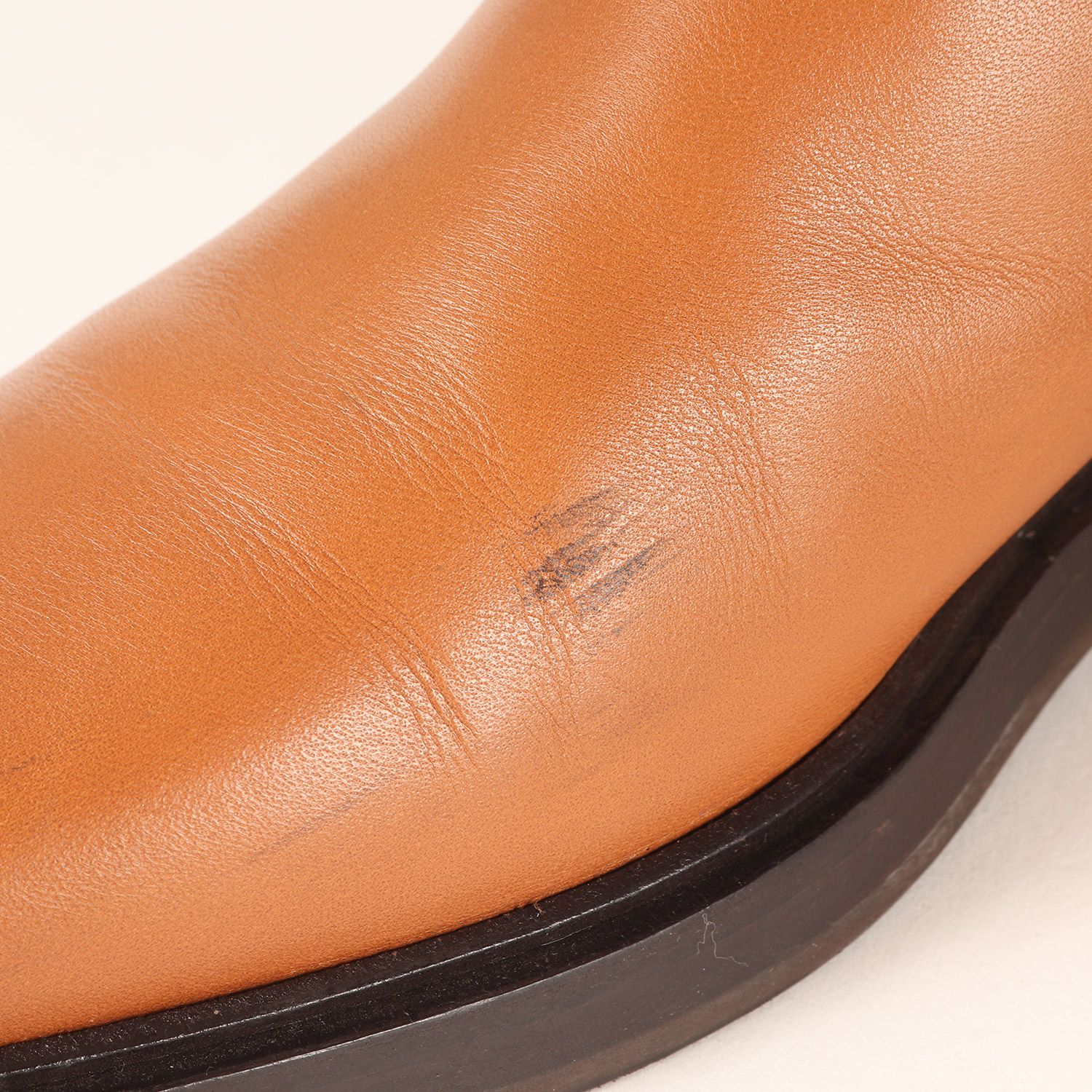 レザー ショート