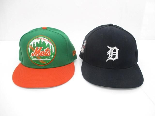 良品 ニューエラ New Era キャップ ニューヨークメッツ SNAPBACK 2点 メンズ