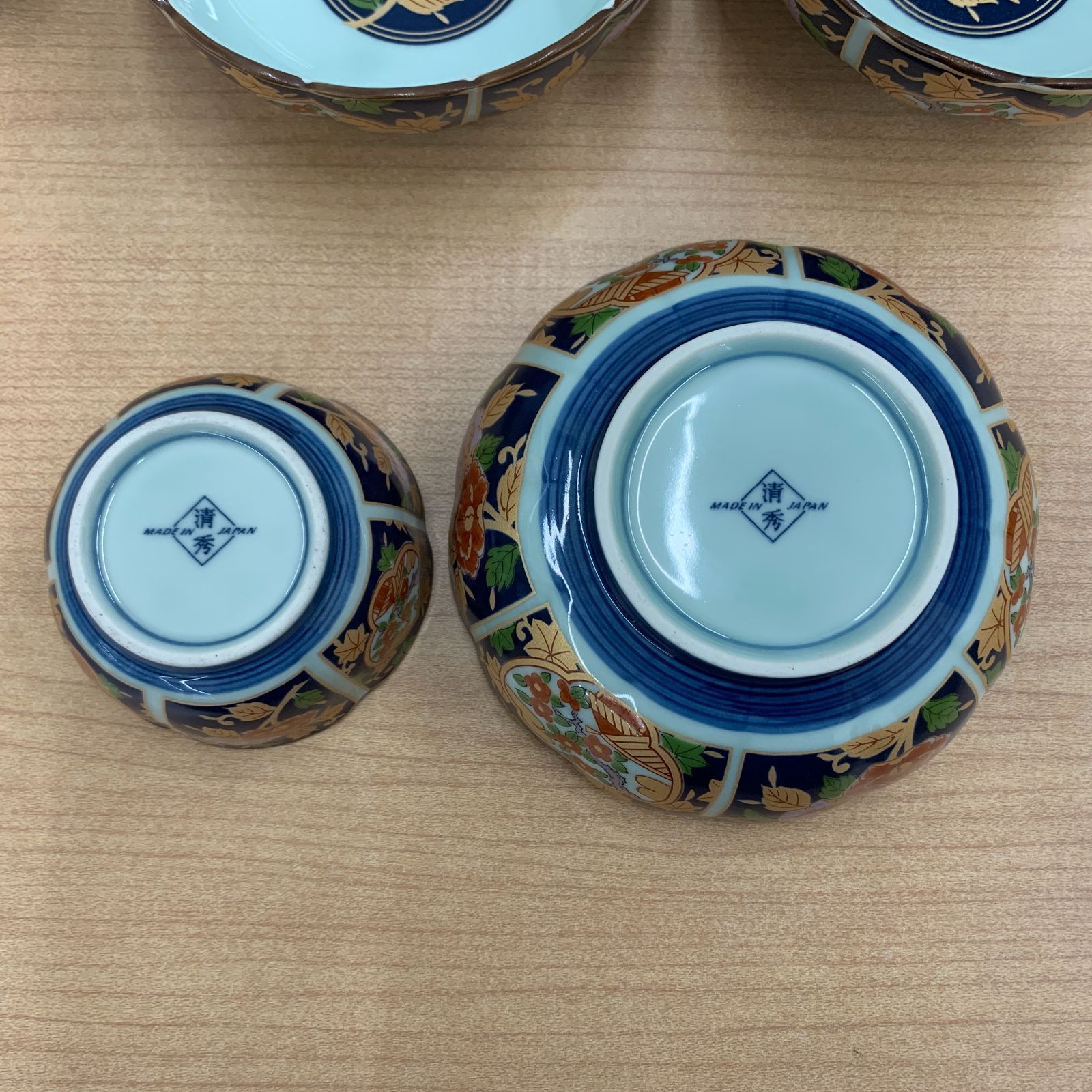 有田焼 金襴手古伊万里 親子鉢揃 10点セット - メルカリ