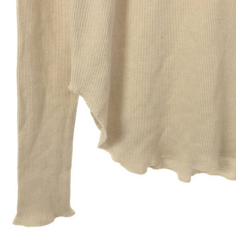 L'Appartement / アパルトモン | 2022AW | Rib L/S Tシャツ | F | ベージュ | レディース L'Appartement / アパルトモン | 2022AW | Rib L/S Tシャツ | F