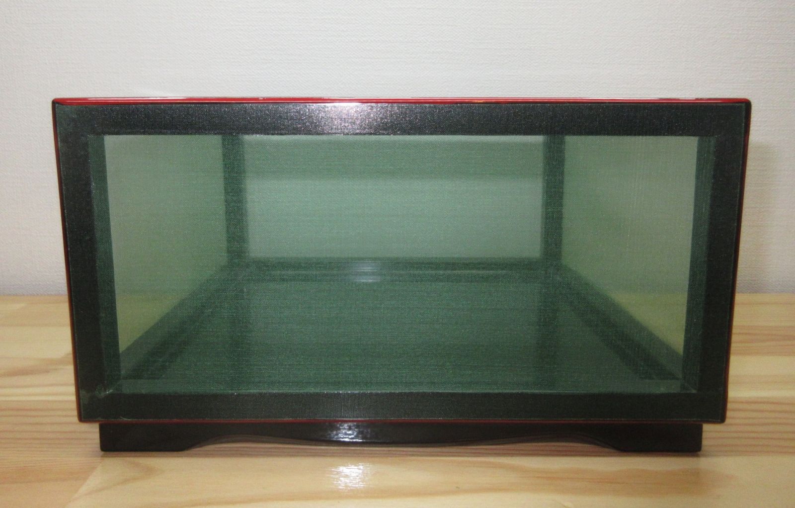 逢絢亭 茶道具 炭斗 蛍籠炭斗 裏千家 淡々斎好写 木製 紙箱入り