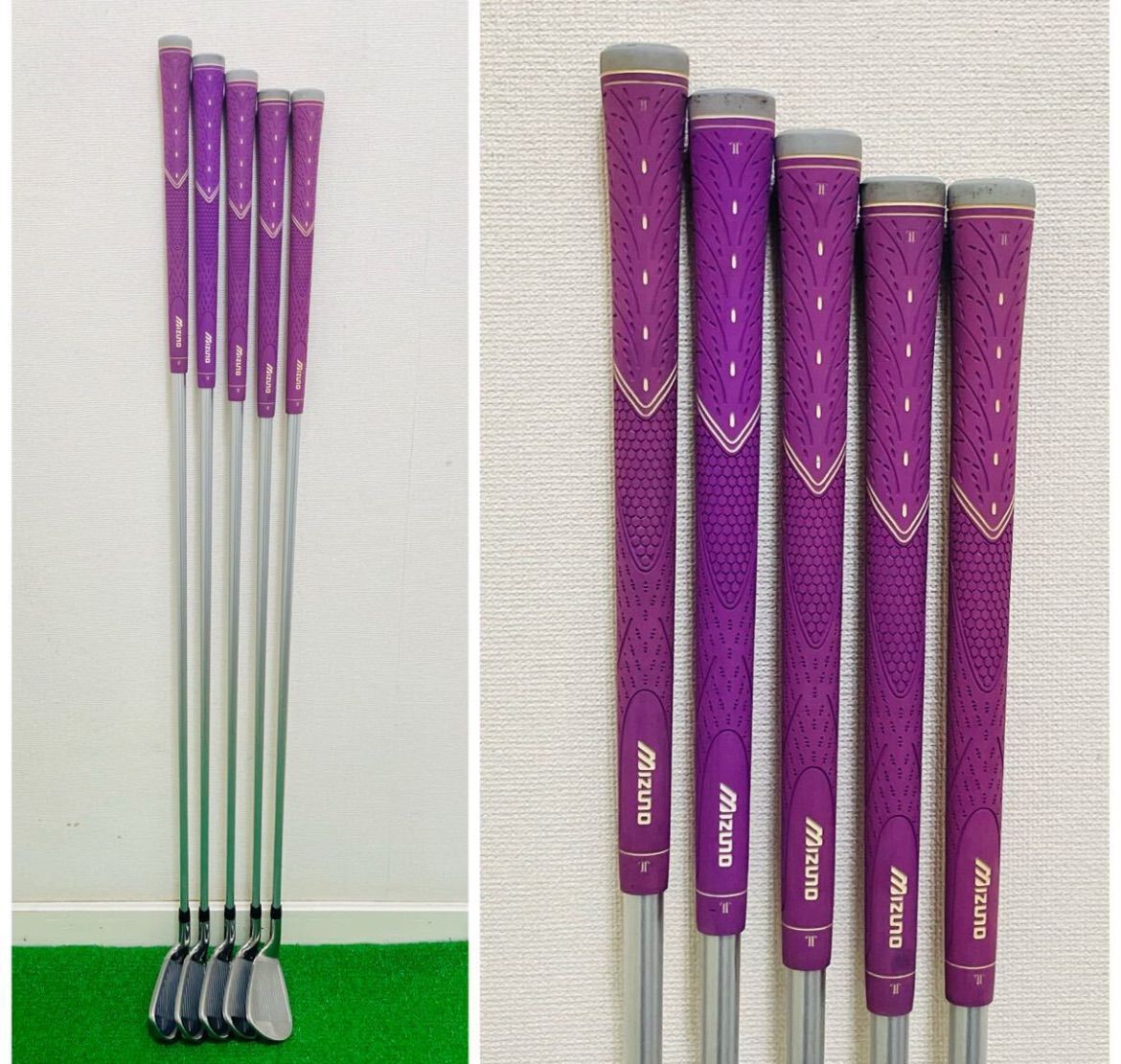 9044 MIZUNO EURUS ミズノ レディース アイアン5本セット L 9044