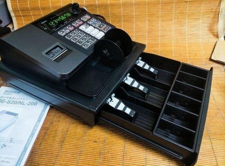 カシオレジスター SE-S20/NL200 人気機種 送料無料 108801