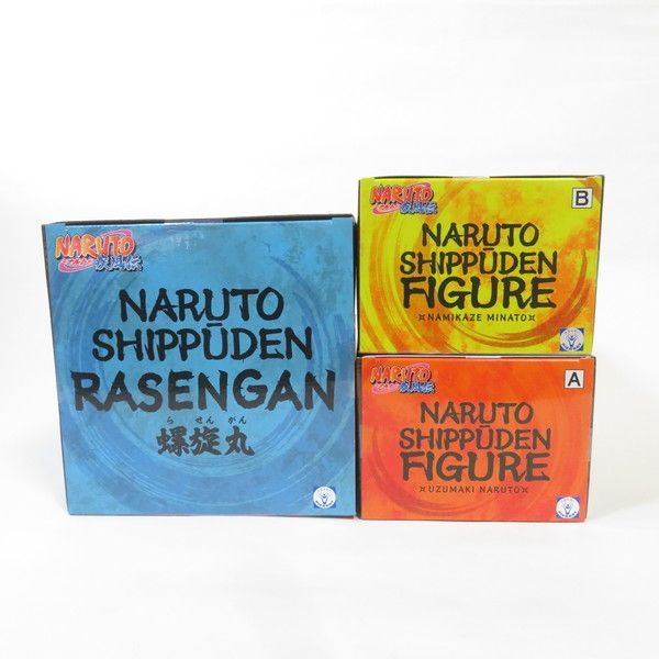 【3点セット】GiGO限定うずまきナルト＆波風ミナト＆螺旋丸エフェクトライト+α 3点セット】GiGO限定うずまきナルト＆波風ミナト＆螺旋丸
