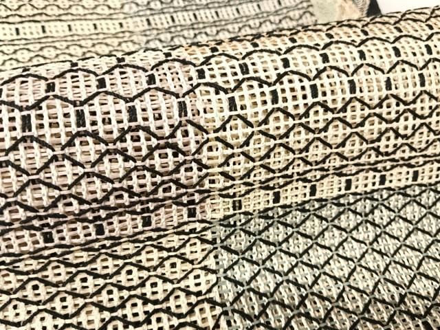 平和屋着物＊夏物 八寸名古屋帯 唐組 正絹 逸品 AABB6645np