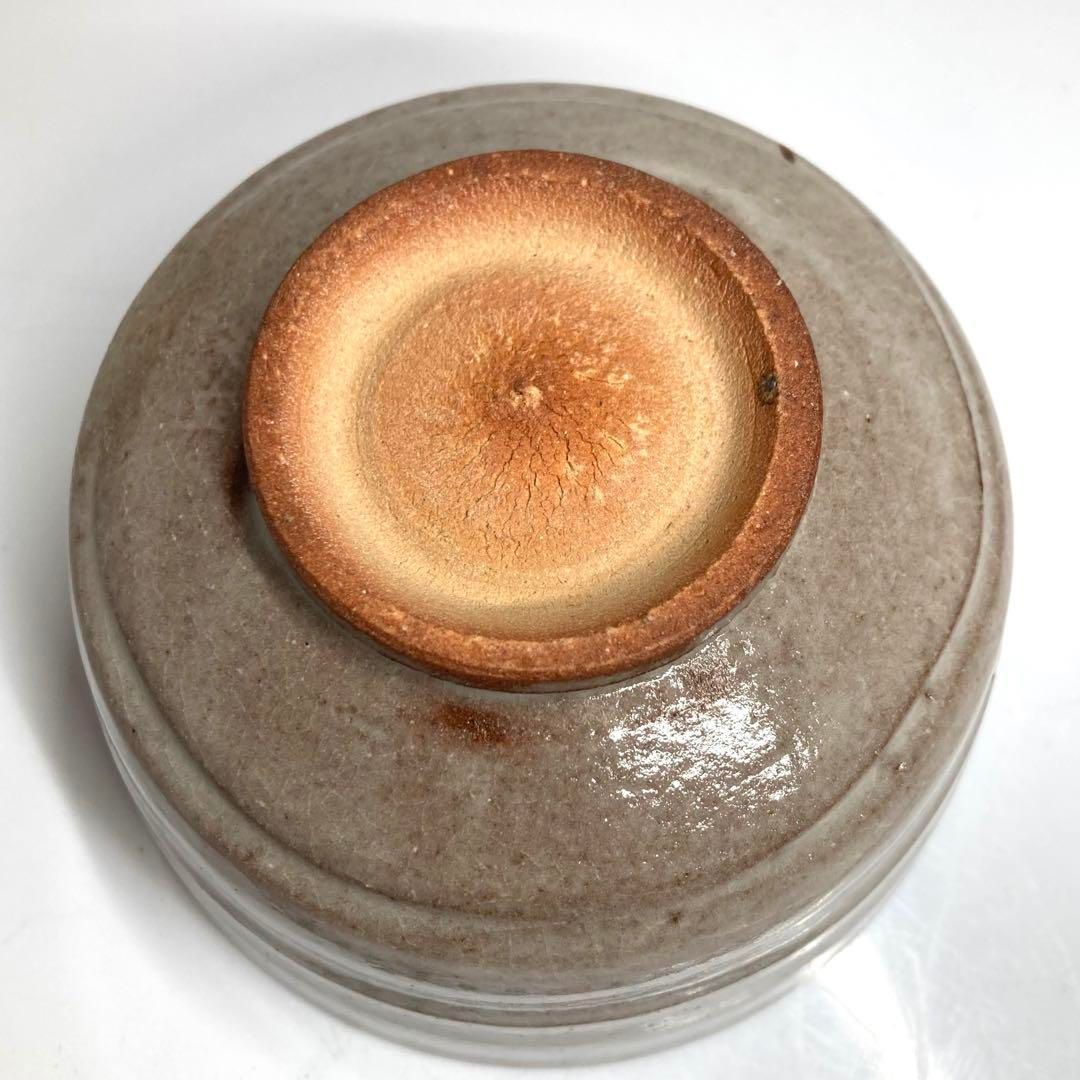 ☆茶3 鵬雲斎 書付 寒川司郎 紀州焼 風車茶碗 共箱トヒオ 東な6