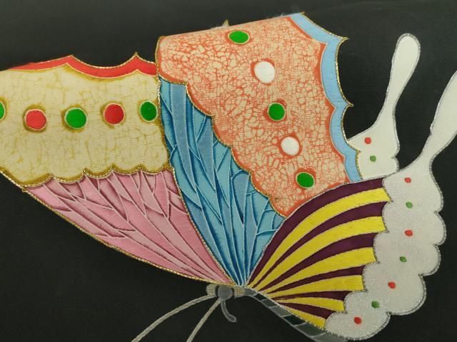 410z3〇熊谷好博子 中振袖 花 重ね衿付き 作家物 白〇美品 成人式 結婚式 平和屋着物○東京友禅 熊谷好博子 塩瀬 九寸名古屋帯 駒刺繍 舞