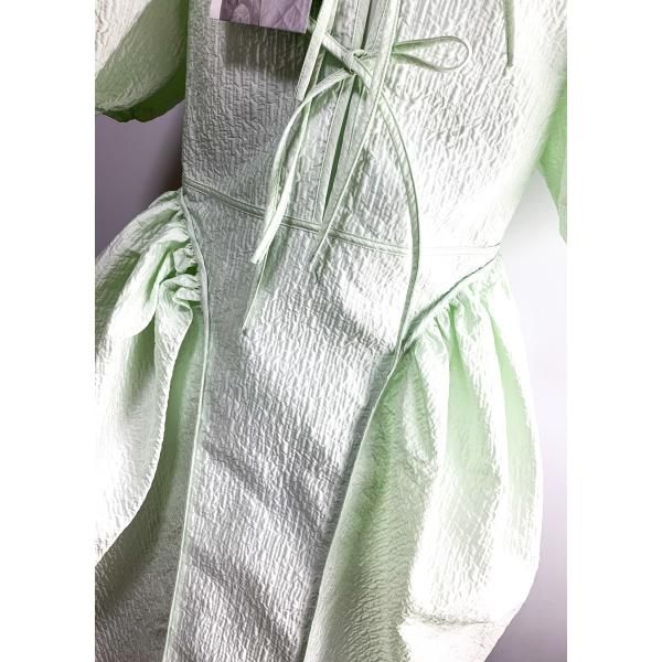 CECILIE BAHNSEN セシリーバンセン パフスリーブドレス 2.22RTW10041