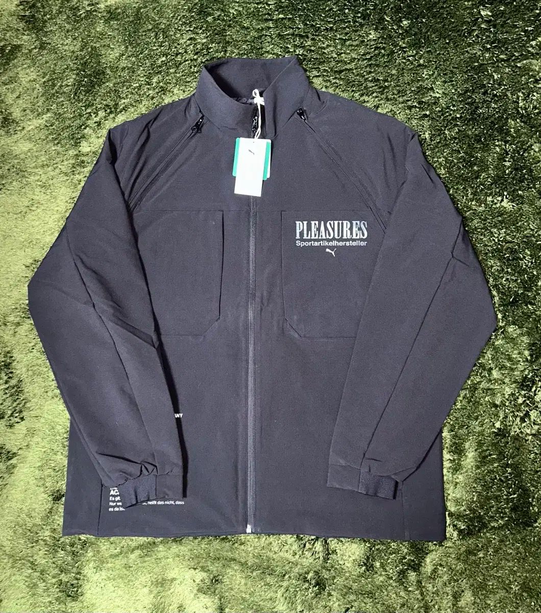 L PLEASURES 喜び X PUMA(プーマ) コラボ 2in1 ジャケット 黒