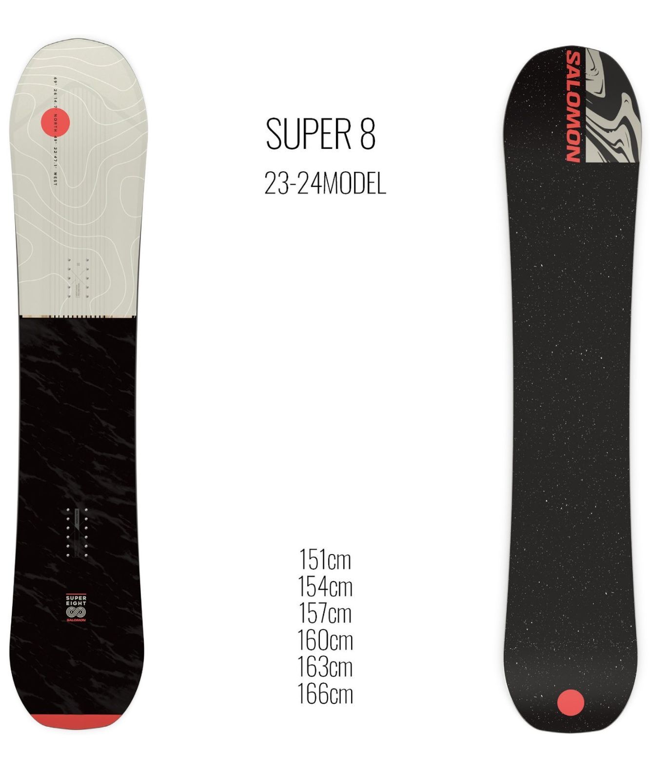 サロモン(SALOMON) スノーボード 板 ボード SUPER 8(スーパー8) メンズ