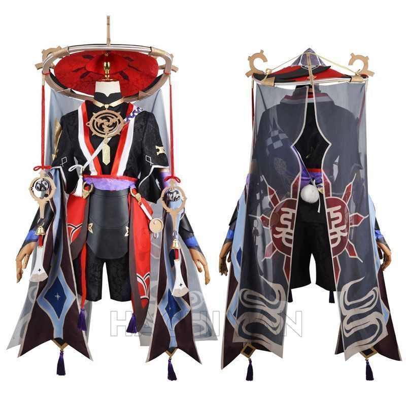 【新品未使用】2025新作 原神 スカラマシュ(放浪者) コスプレ衣装 原神 げんしん ヒロイン Scaramouche コスプレ衣装 コスチューム ハロウィン クリスマス 制服 大人 子供 cosplay イベント 帽子付
