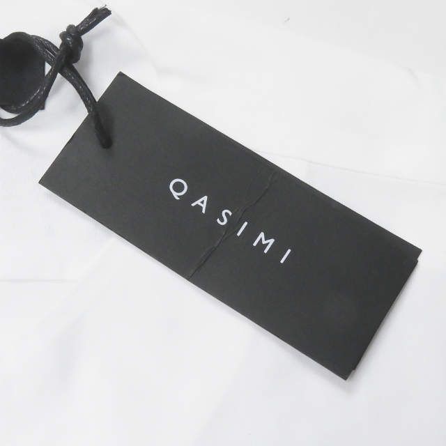 新品 QASIMI カシミ 20SS SAMA POPLIN WRAP SHIRT コットンポプリン 