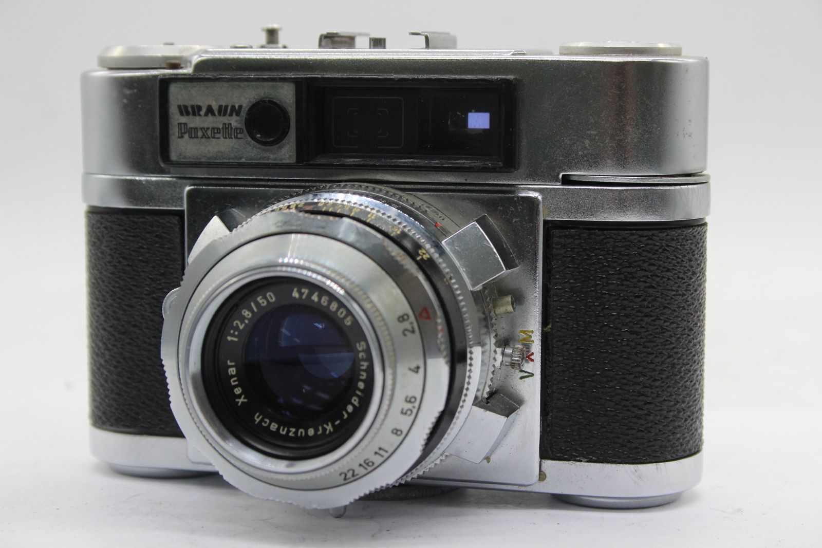 【比較検索】BRAUN Paxette コンパクトフィルムカメラ f2.8 45mmドイツ製 フィルムカメラ