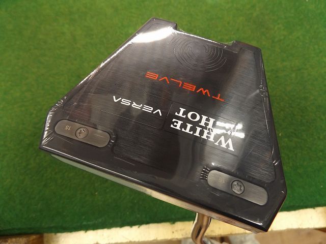 6378 WHITE HOT VERSA TWELVE LH 34インチ STROKE LAB シャフト カバー有 オデッセイ ホワイトホット バーサ レフティ パター ゴルフクラブ .909433