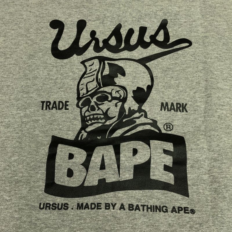 中古】A BATHING APE スウェット グレー 001SWG201011X L ア