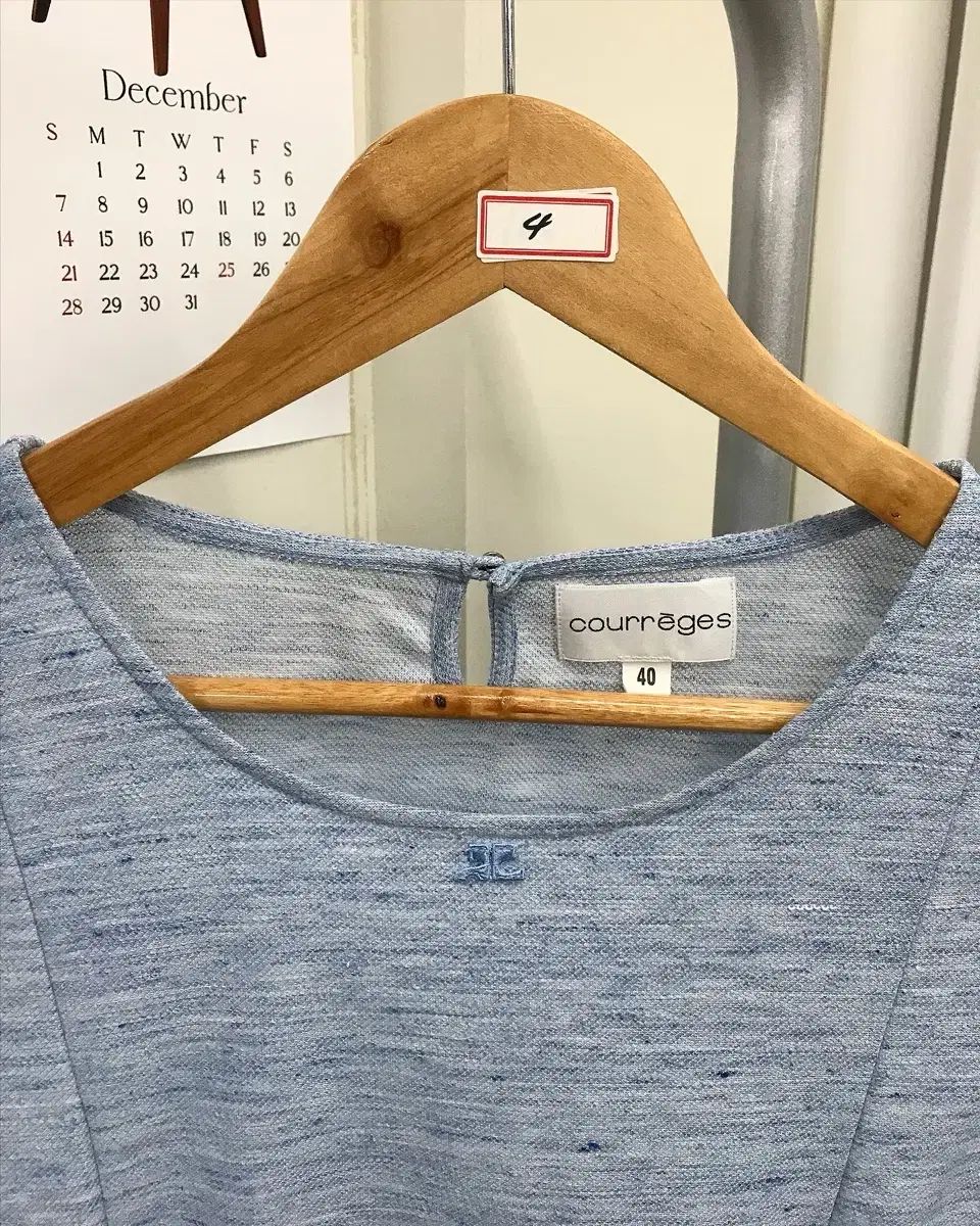 Courreges クレージュ ロゴ ブラウス