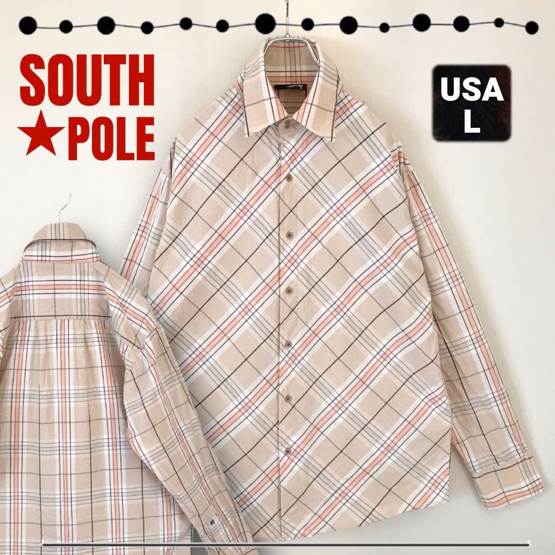 送料無料』SOUTHPOLE サウスポール 総柄半袖シャツ オープン