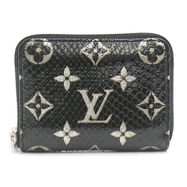 LOUIS VUITTON パイソン モノグラム ブラック メンズ ルイヴィトン