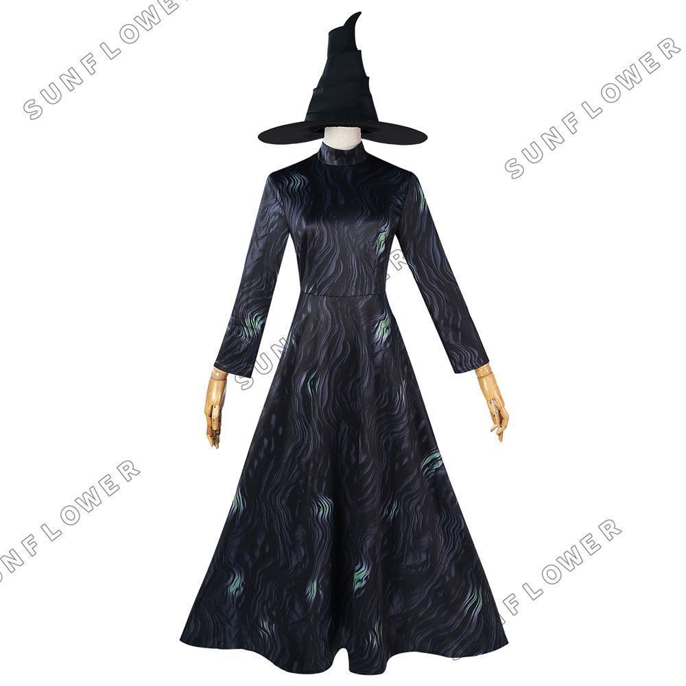 エルファバ?スロップ ウィキッド ふたりの魔女 コスプレ衣装 エルファバ?スロップ ウィキッド ふたりの魔女 コスプレ衣装