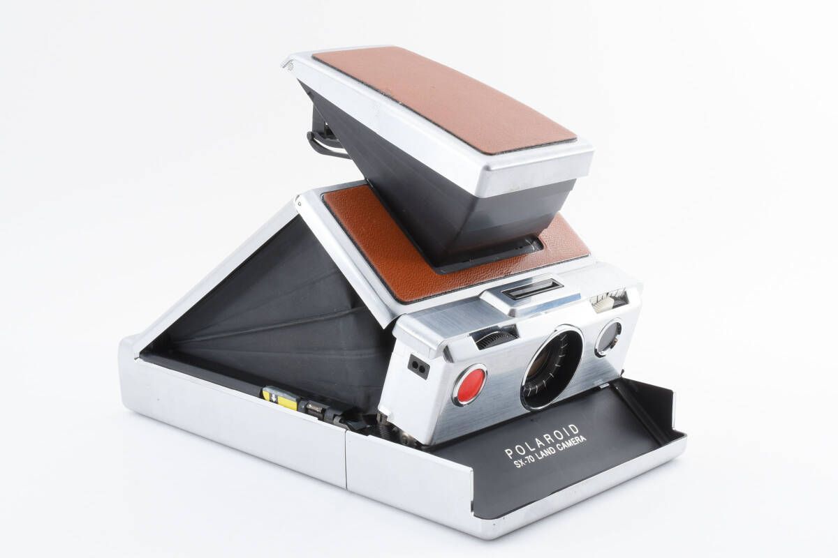 ★希少品★　ポラロイド POLAROID SX-70 LAND CAMERA ケース付 #a412