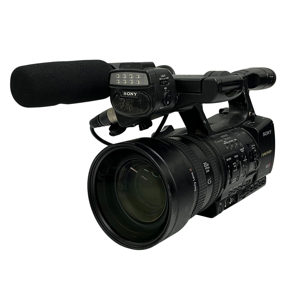 SONY HXR-NX5R HD NXCAM カムコーダー ビデオカメラ 2017年製 業務用 プロフェッショナル向け T10404534