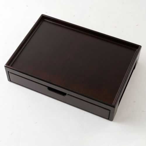 ２個で半額にゃ 書斎ケース ブラウン A4用紙対応 アルダー Study case | Alder