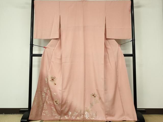 平和屋着物□中国三大刺繍 スワトウ刺繍 汕頭刺繍 訪問着 刺繍